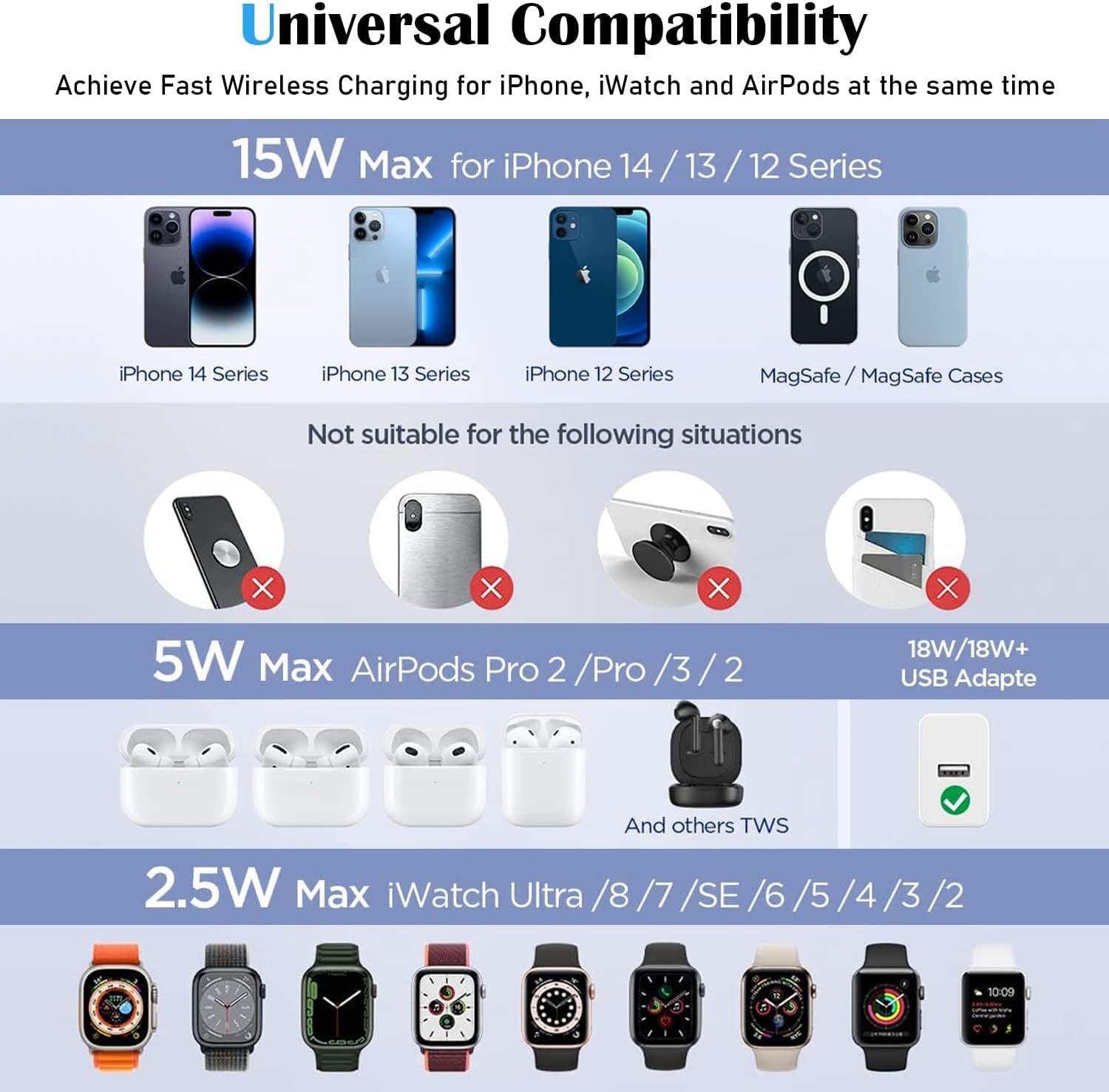3 in 1 wireless charger 3 in 1 wireless charger