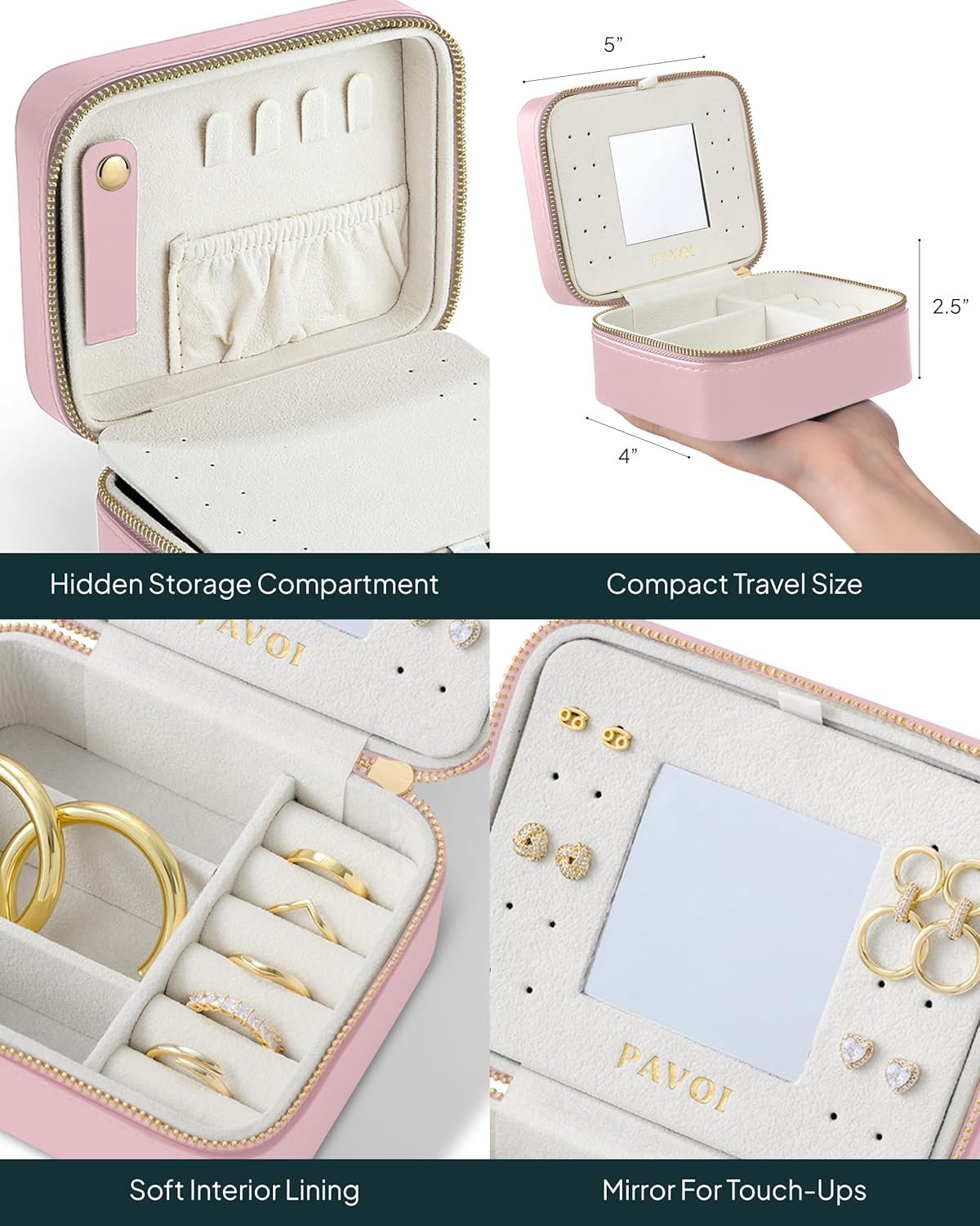 travel jewelry organizer with mirror travel jewelry organizer with mirror